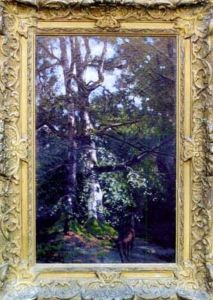 Chevreuil En Foret De Fontainebleau by Alexandre Defaux