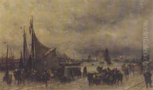 Bateaux De Peche A Yport