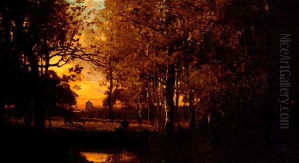 Paysage Au Clair De Lune - view 1