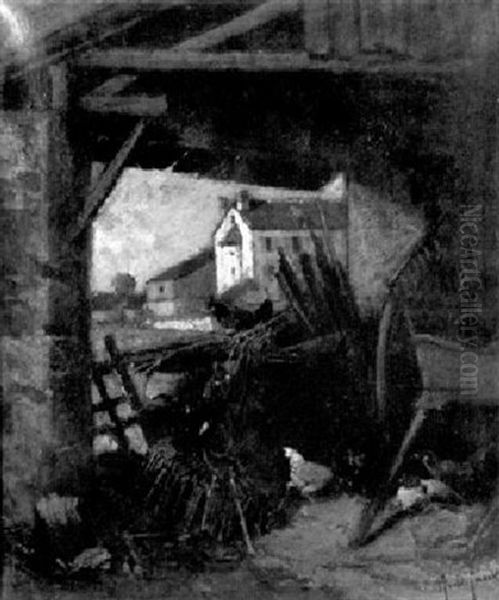 Huhner In Der Scheune - view 1