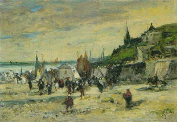 Belebte Strandpartie - view 1