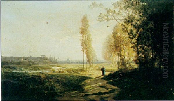 Paysanne Sur Le Chemin - view 1