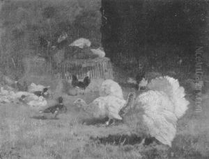 Barnyard Fowl by Alexandre Defaux