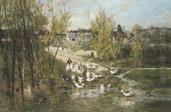 Le Bain Des Oies Et Des Canards - view 1