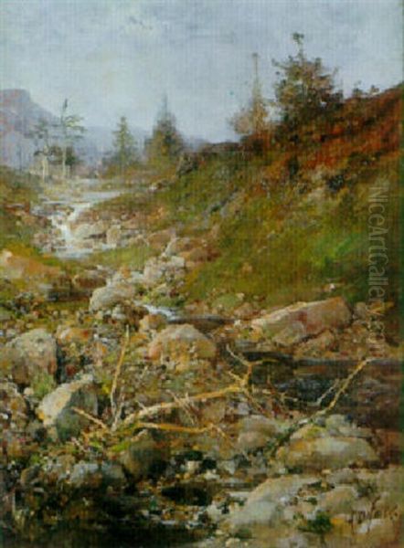 Le Torrent De La Dore, Massif Central - view 1