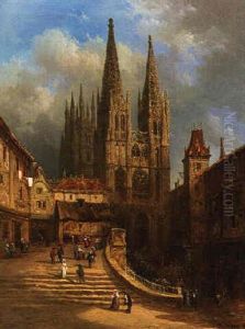 The Village Cathedral by Alexandre Defaux