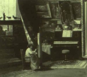 Artist's Studio by Alexandre Defaux