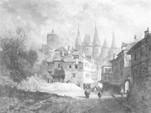 View Of A Town by Alexandre Defaux