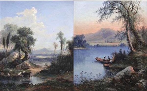 Paysages (pair) - view 1