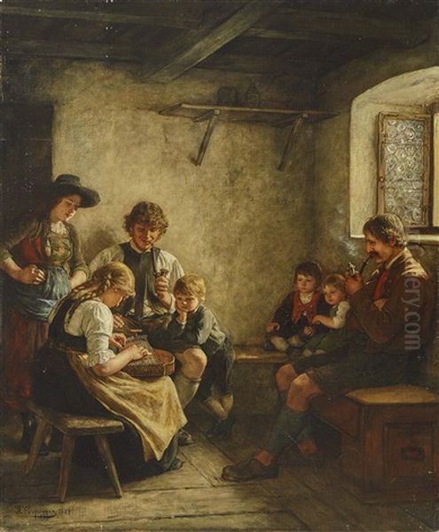 Girl Playing Zither Music - view 1