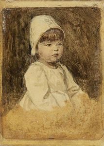 Maria Defregger by Franz Von Defregger