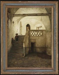 Kofelehaus by Franz Von Defregger