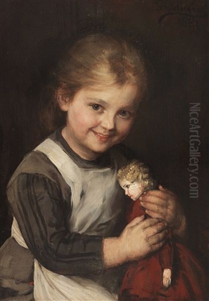 Kind Mit Puppe - view 1