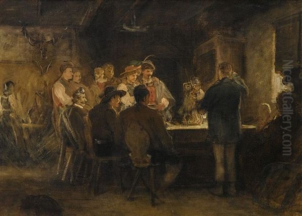 The Ape Trainer In The Tavern - view 1