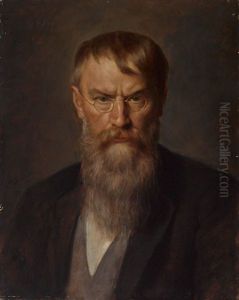 Franz Von Lenbach by Franz Von Defregger