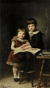 Geschwisterpaar (richard Und Elisabeth Linde)