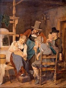 La Natalite by Franz Von Defregger