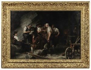 ...tiroler Aufstandes Von 1809 Gegan Napoleon (the Tyrolean Uprising Of 1809 Against Napoleon) by Franz Von Defregger