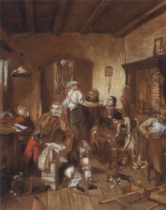 Gute Aussicht by Franz Von Defregger