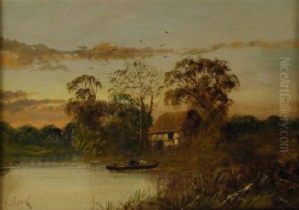 Fisherman On Ariver - view 1