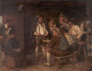 Mittagsrast by Franz Von Defregger