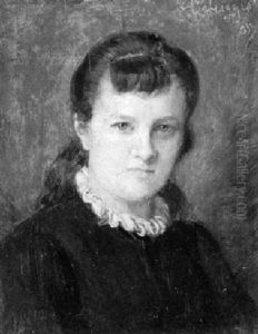 Brustbild Der Anna Muller