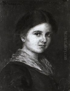 Bauerndirndl by Franz Von Defregger
