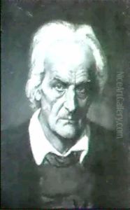 Portrait Eines Tiroler Bauern. by Franz Von Defregger