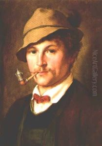 Jungen Bauern by Franz Von Defregger