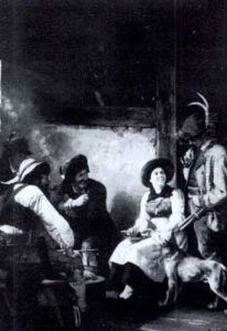 Tavern Conversation by Franz Von Defregger
