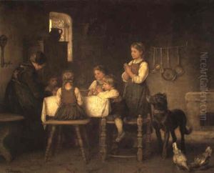 Tischgebet by Franz Von Defregger