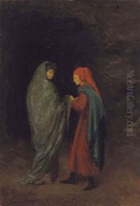 Dante Et Virgile A L"entree De L"enfer