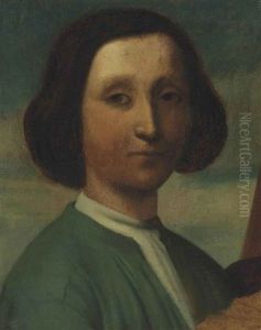 Tete Florentine (d'apres Un Tableau Ancien) by Edgar Degas