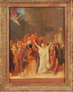 Le Martyre De Saint Symphorien (after Ingres) by Edgar Degas