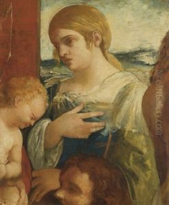 La Sainte Famille (copy After Sebastiano Del Piombo) by Edgar Degas