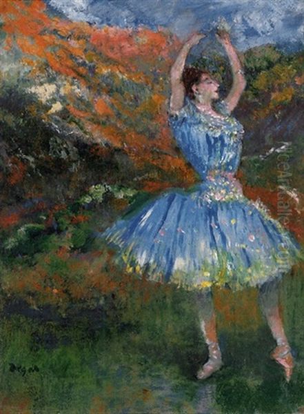 Danseuse Bleue, Au Ballet - view 1
