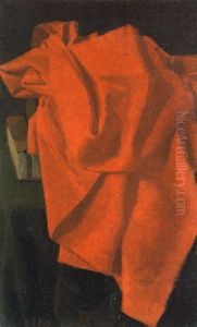 Etude De Drape Au Livre by Edgar Degas