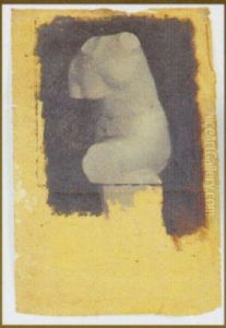 Buste D'apres L'antiquite by Edgar Degas