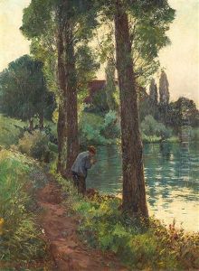 Sommerlicher, Sonniger Tag In Der Abenddammerung Sommerlicher, Sonniger Tag In Der Abenddammerung