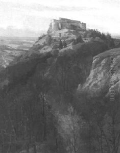 Berg Mit Burgruine Berg Mit Burgruine