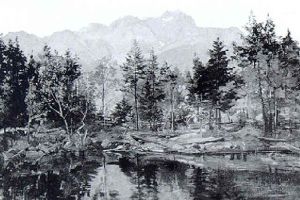 Am Rissersee Bei Garmisch by Hugo Degenhard
