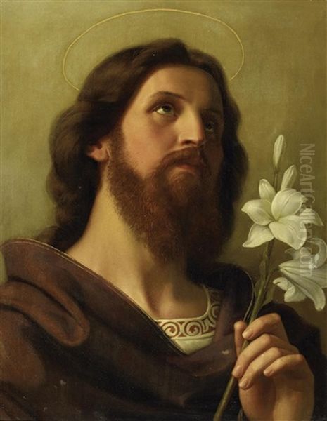 Christus Mit Einer Weisen Lilie - view 1