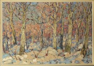 Sous-bois by Henri Deglume