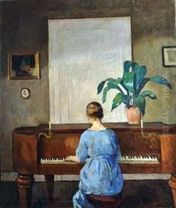 Figura Al Piano by Giuseppe Aprea