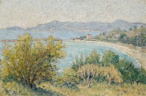 Vue De La Mediterranee by William Degouve de Nuncques