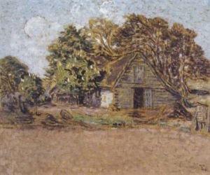 De Oude Hoeve by William Degouve de Nuncques