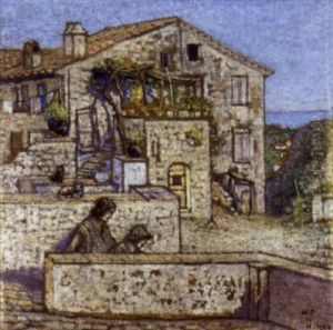 Paysage Du Midi by William Degouve de Nuncques