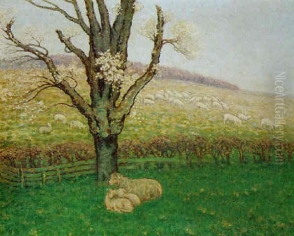 An Orchard In Spring - view 1