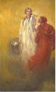 Dante E Beatrice by Giuseppe Aprea