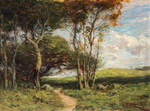 Path Through The Trees by Franklin DeHaven